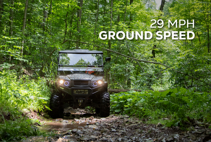 82V Utility Vehicle 800 Black | U800SB