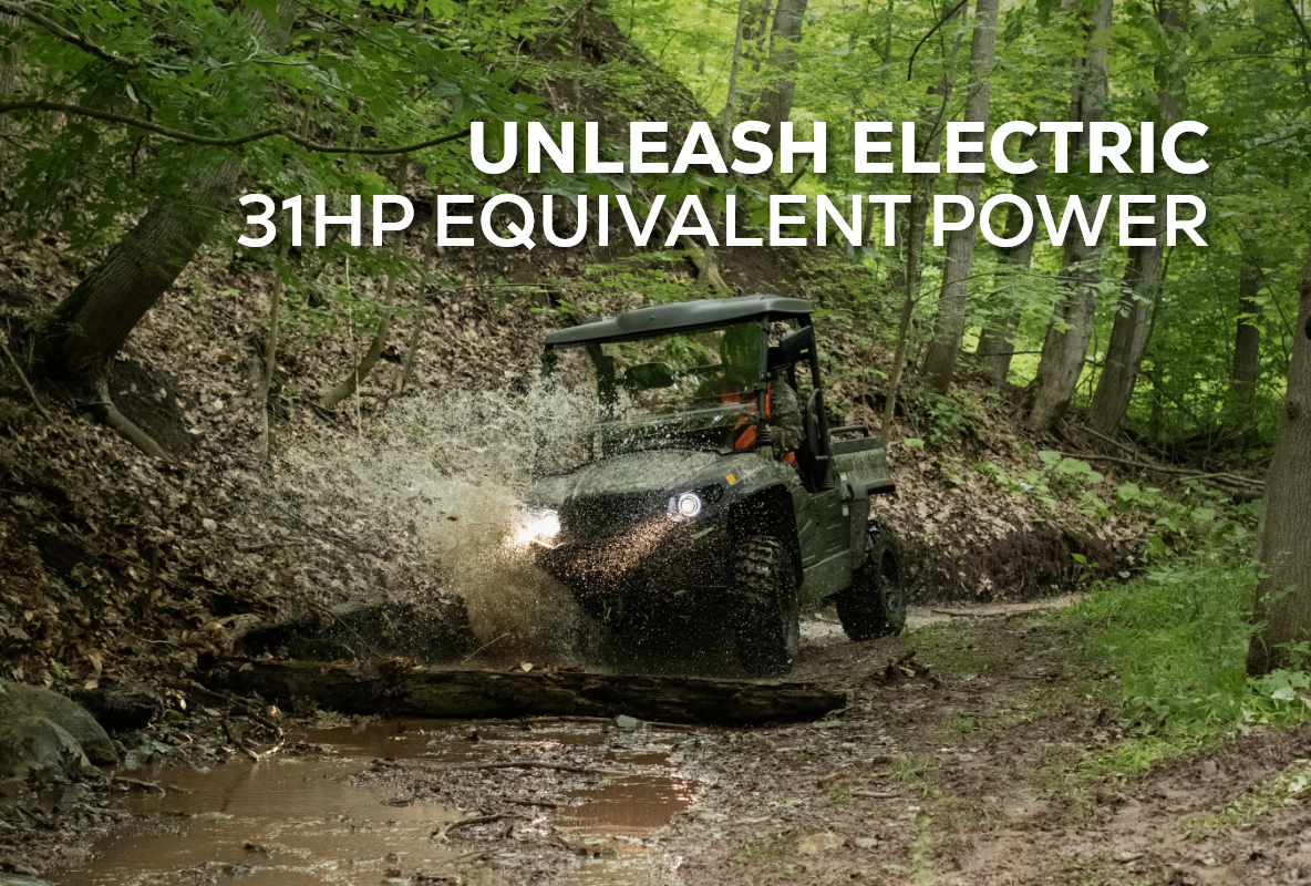 82V Utility Vehicle 800 Black | U800SB