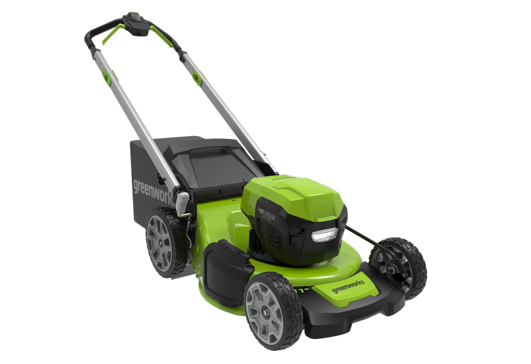 48PM2X24 48V/24V 21" Dual-Volt Lawn Mower (With Two Batteries and Charger)