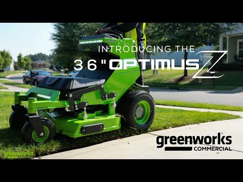 OptimusZ 36 IN 8kWh Stand-On Zero-Turn Mower | Greenworks