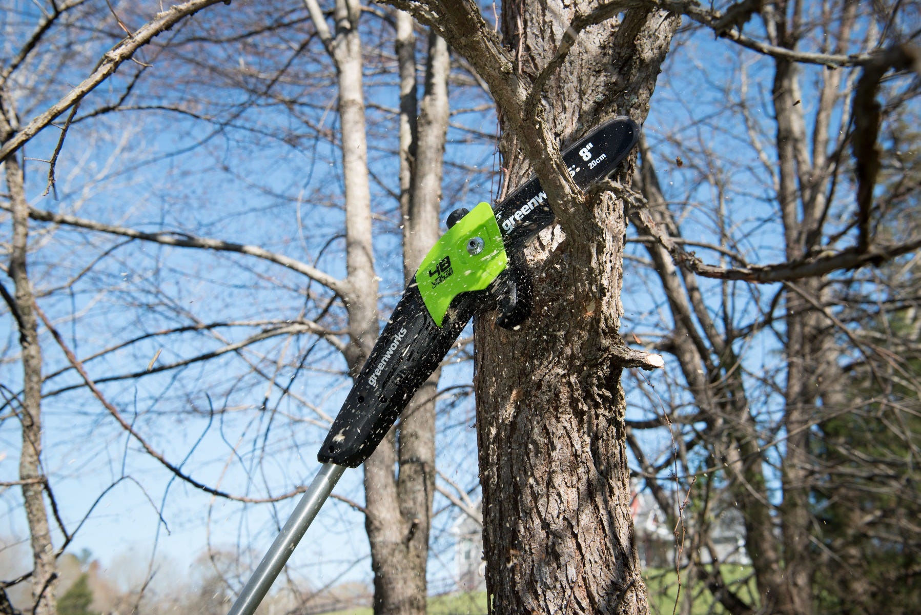 Greenworks pole saw hotsell