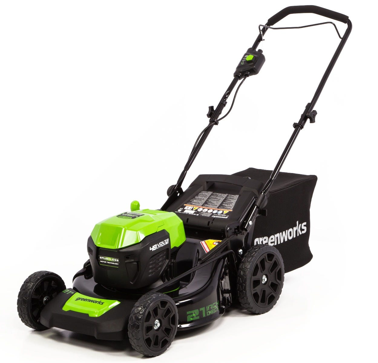 48V/24V 21" Dual-Volt Lawn Mower with Battery and Charger | 48PM21