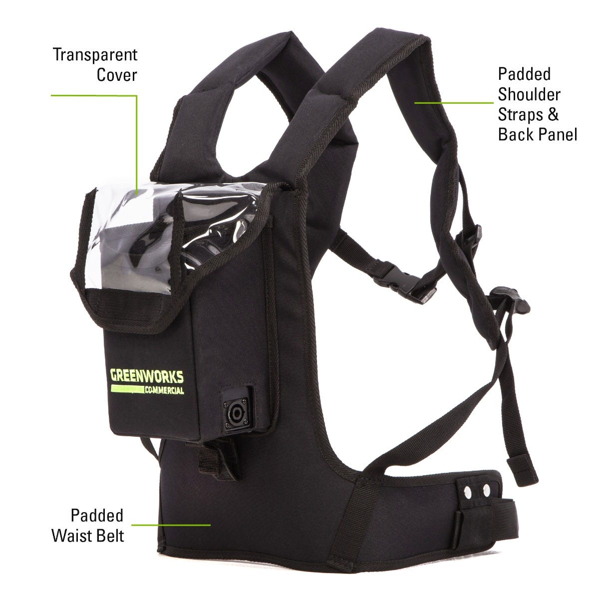 82BH1 82-Volt Backpack Harness with Cord