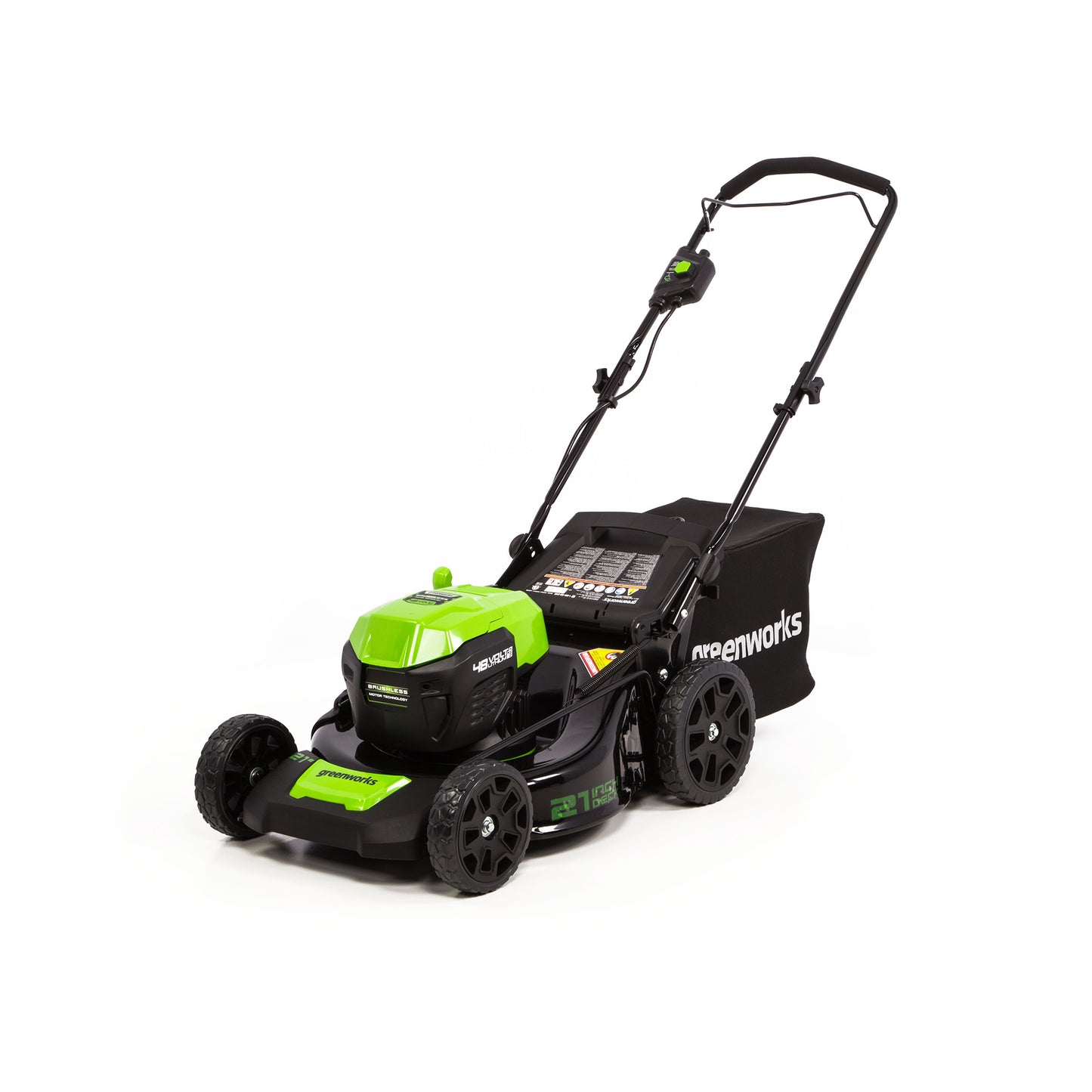 48V/24V 21" Dual-Volt Lawn Mower with Battery and Charger | 48PM21