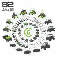 82V Brushless 22" Dual Port Snow Thrower Tool-Only | 82SN22