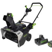 82V 22" Snow Thrower with 5Ah Battery and Dual Port Charger | 82SN22-5DP