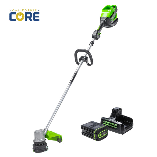82V 1.5kW String Trimmer with 4Ah Battery and Dual Port Charger (82ST15-4DP)