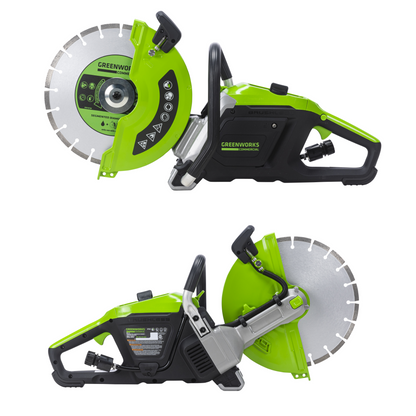 82V 12" Power Cutter Kit with 4Ah Battery and Dual Port Charger | 82PC12-4DP