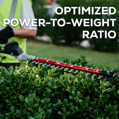 82V Short Pole Hedge Trimmer with 2.5 Ah Battery and Dual Port Charger (82PH30F-25DP)