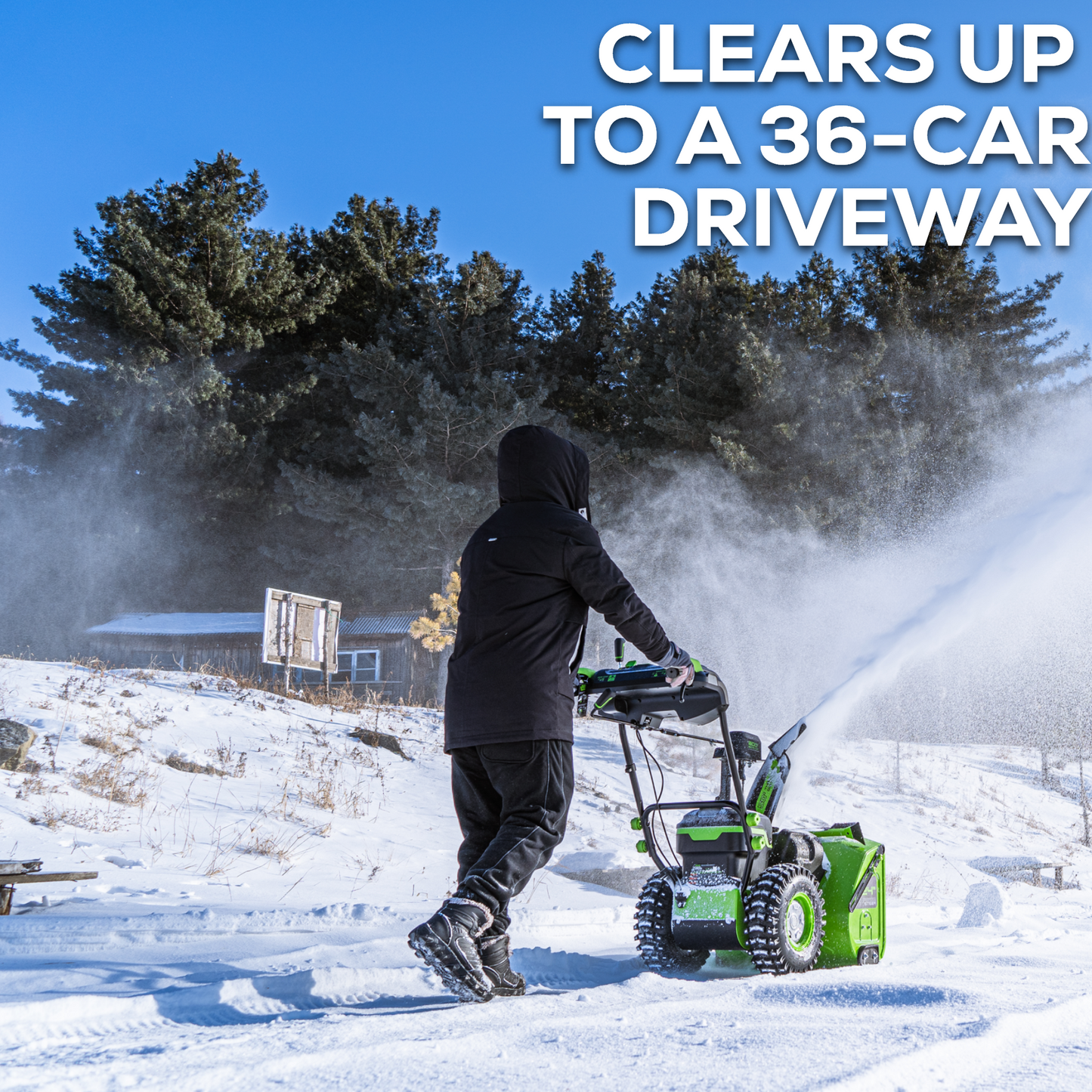82V Dual Stage Snow Thrower Tool-Only | 82SN24D