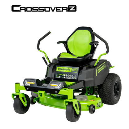 82V 42" CrossoverZ Ride-On Zero Turn Mower (CRZ428)