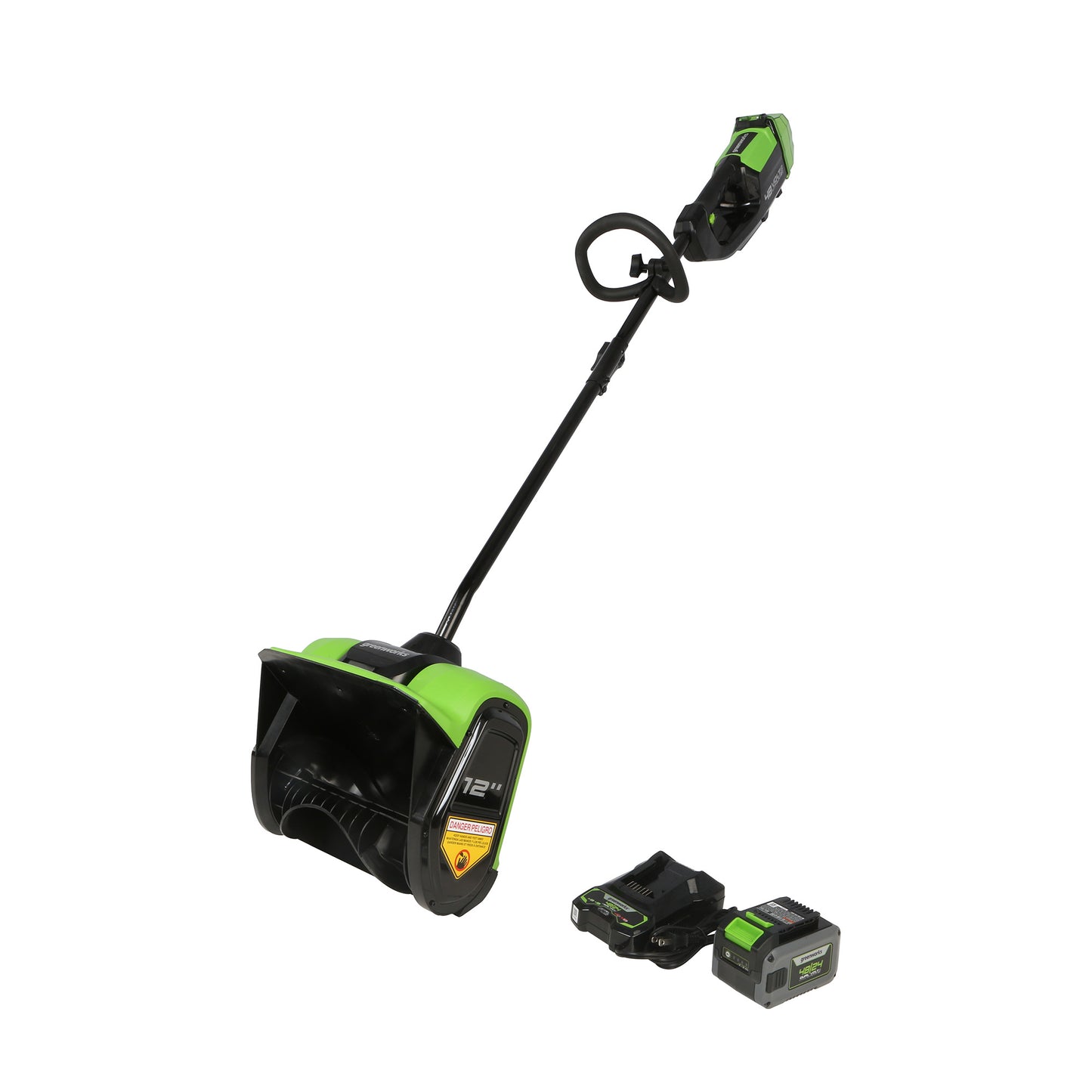 48V/24V 12" Brushless Snow Shovel with Battery and Charger 48SS12